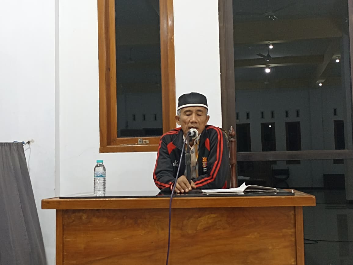 Bapak Budi Hartoko: Jadikan Nasihat Sebagai Kebiasaan, Bukan Sekadar Didengar
